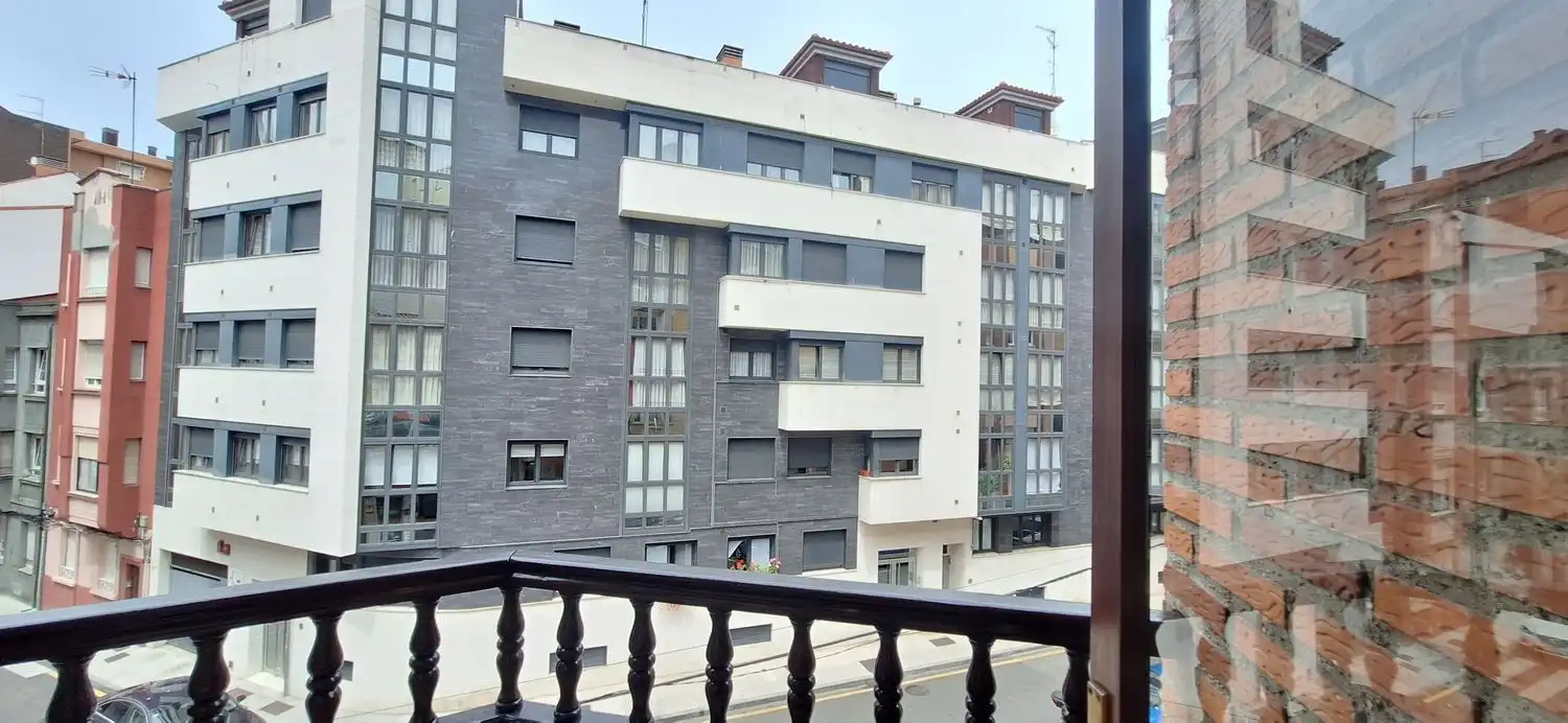Exterior view of Flat for rent in Gijón   with Heating, Terrace and Swimming Pool