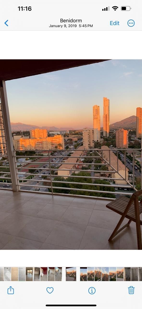 Exterior view of Apartment for sale in Benidorm  with Private garden, Terrace and Community pool