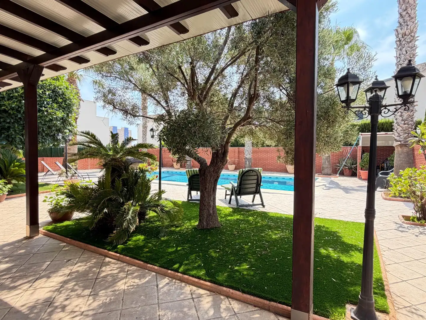 Swimming pool of Houses for sale in Cartagena  with Air Conditioner, Heating and Private garden