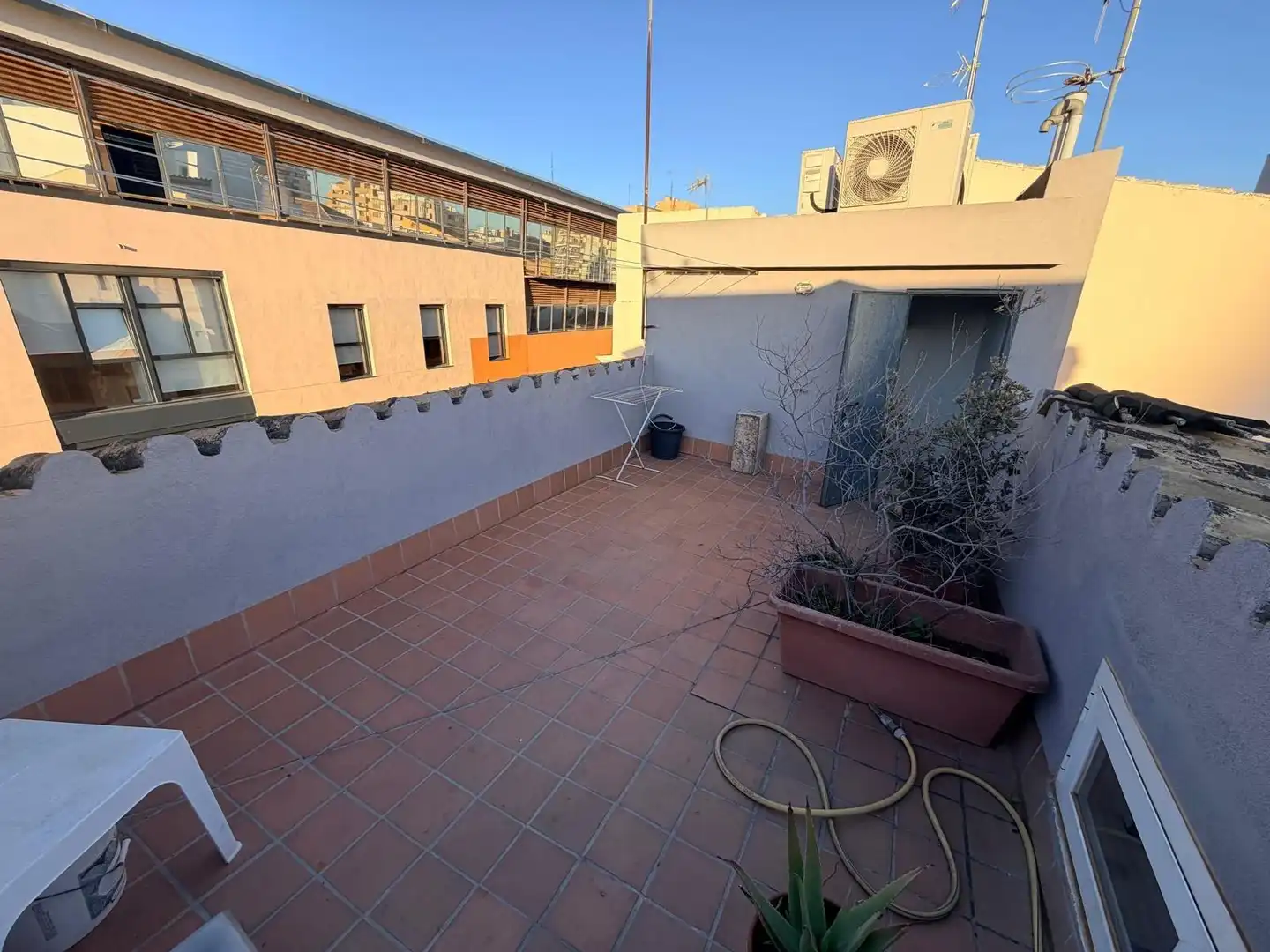 Terraza de Ático en venta en  Palma de Mallorca con Calefacción, Parquet y Terraza