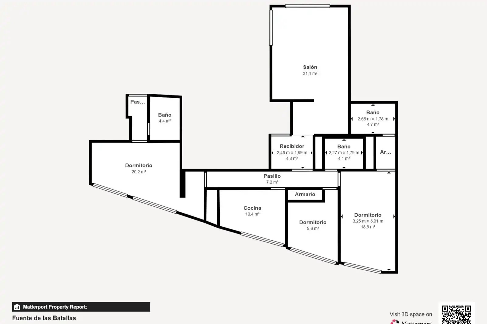 Piso en venta en Granada con Calefacción, Parquet y Alarma