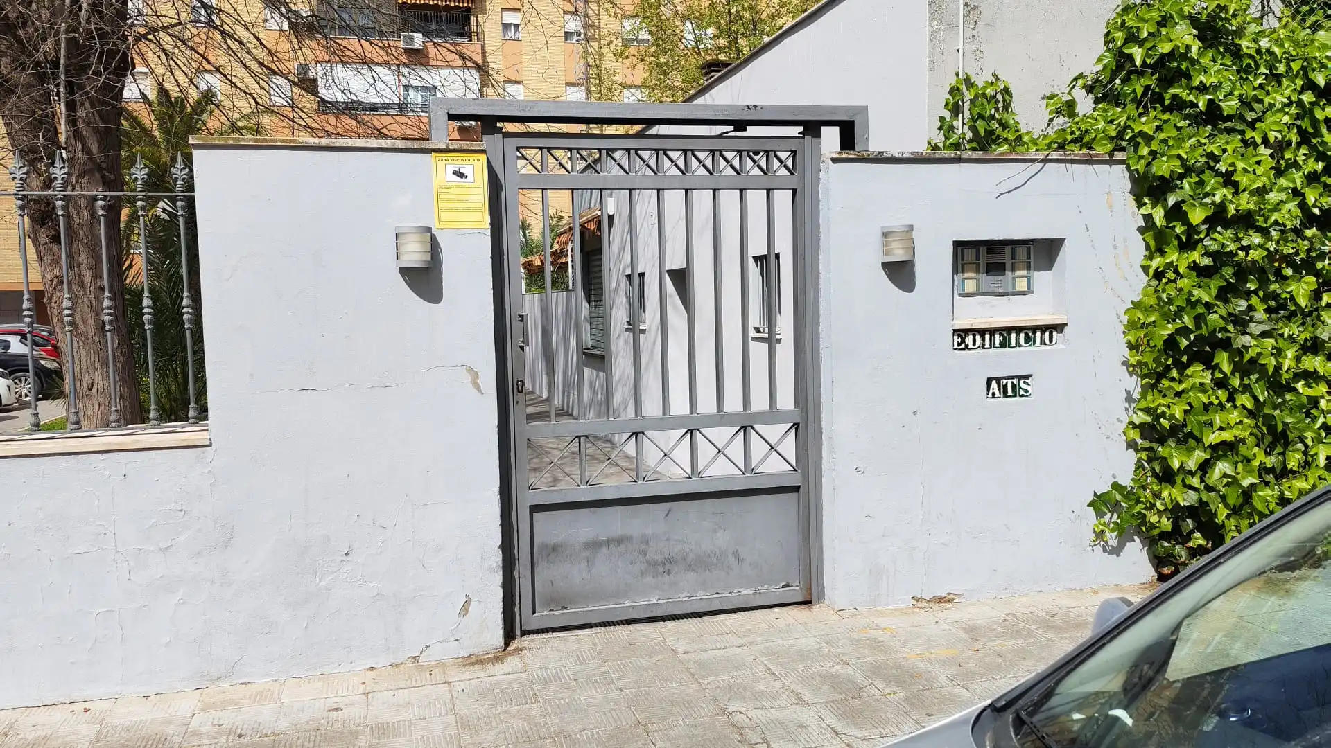 Exterior view of Flat for sale in Sevilla  with Air Conditioner, Parquet flooring and Terrace