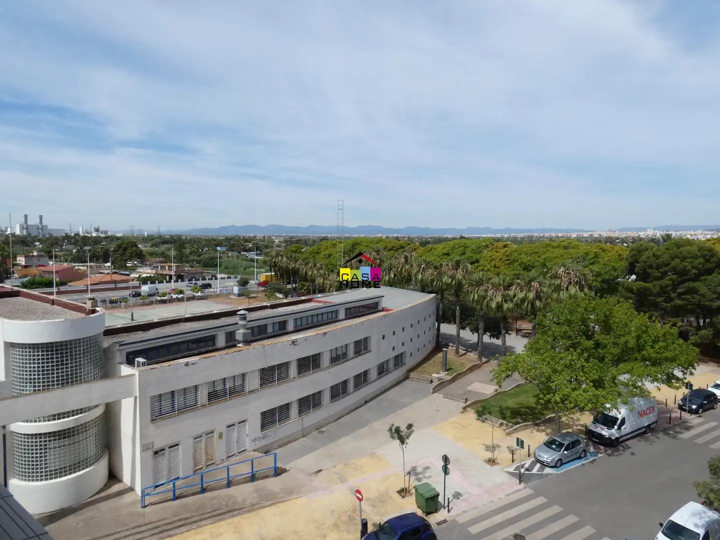 Vista exterior de Piso en venta en Castellón de la Plana / Castelló de la Plana con Amueblado y Balcón