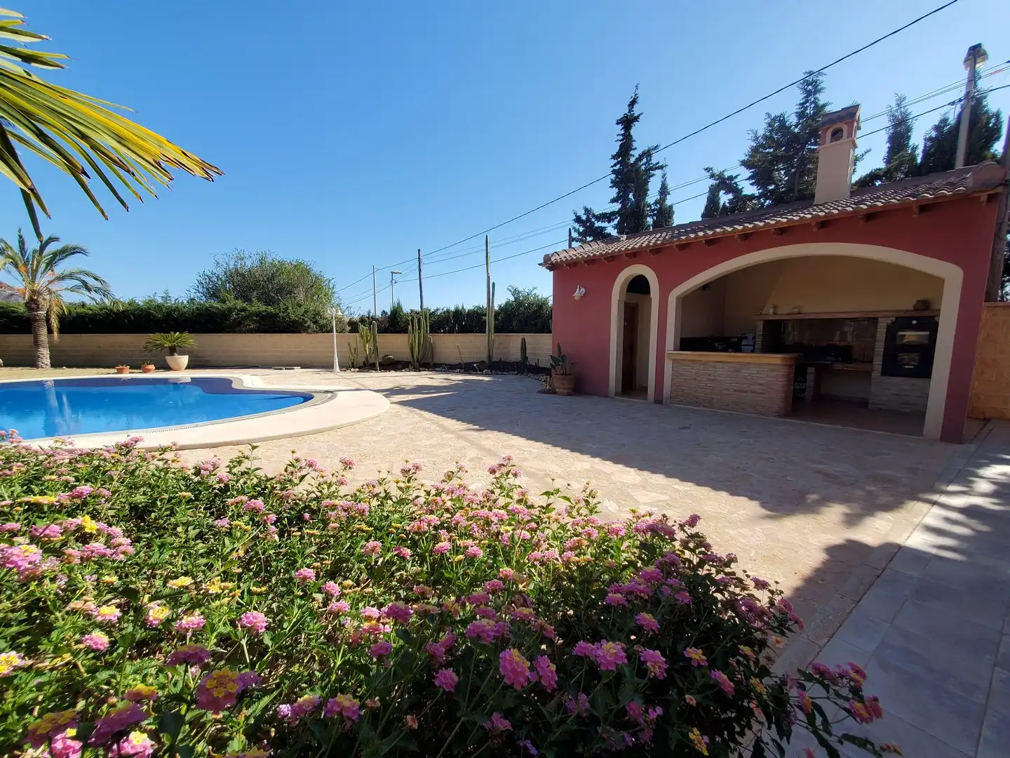 Piscina de Casa o chalet en venta en Cartagena con Aire acondicionado, Jardín privado y Terraza
