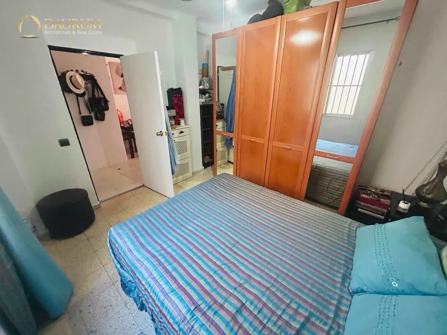 Bedroom of Flat for sale in Málaga  with Air Conditioner, Heating and Furnished