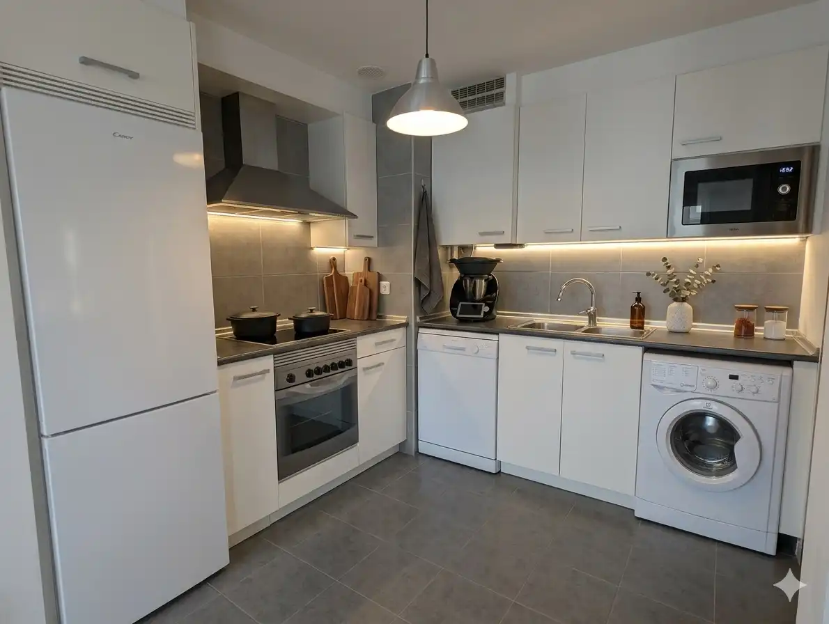 Cocina de Piso en venta en Usurbil con Calefacción, Terraza y Trastero