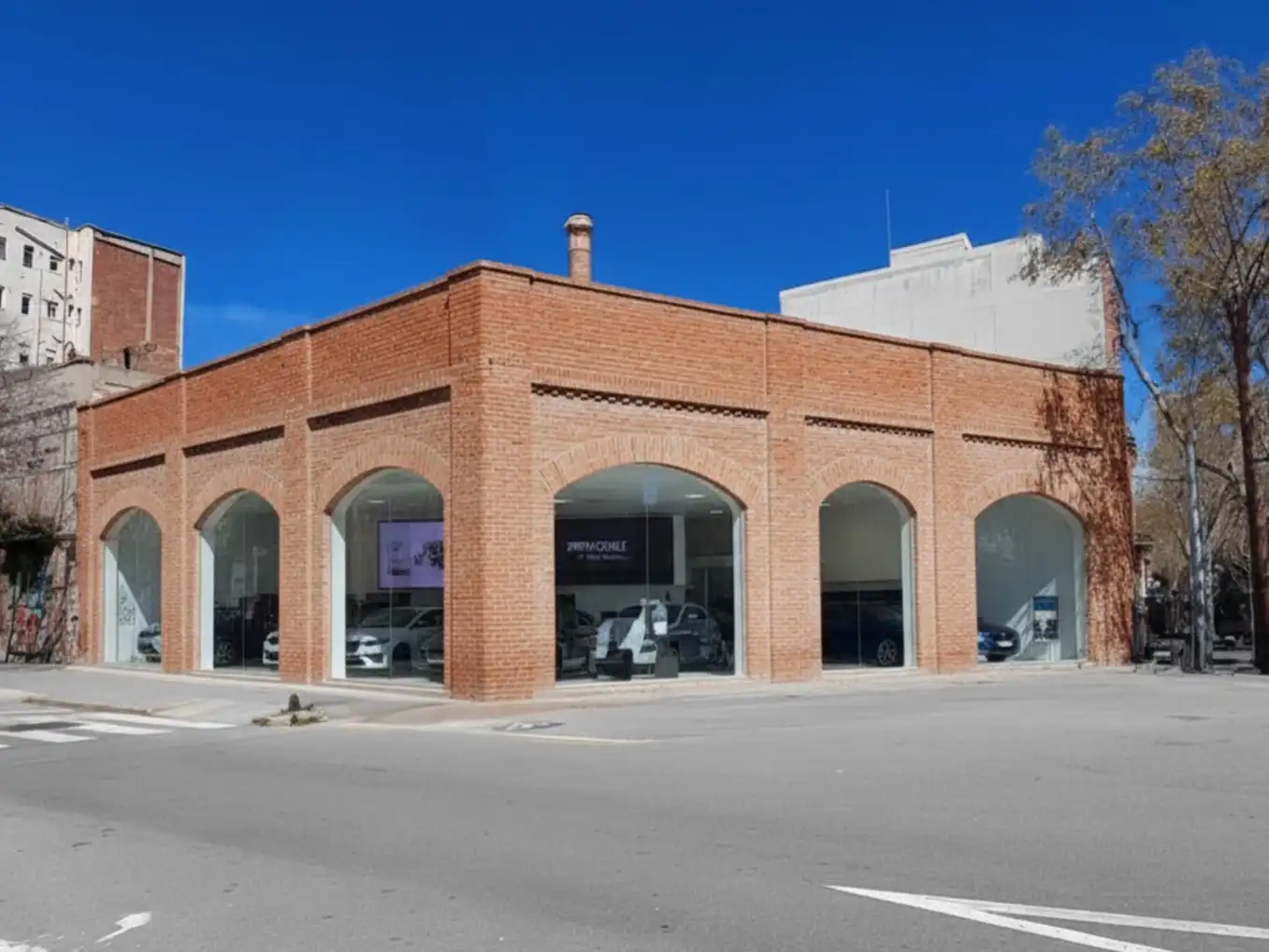 Vista exterior de Terreno industrial en venta en Barcelona