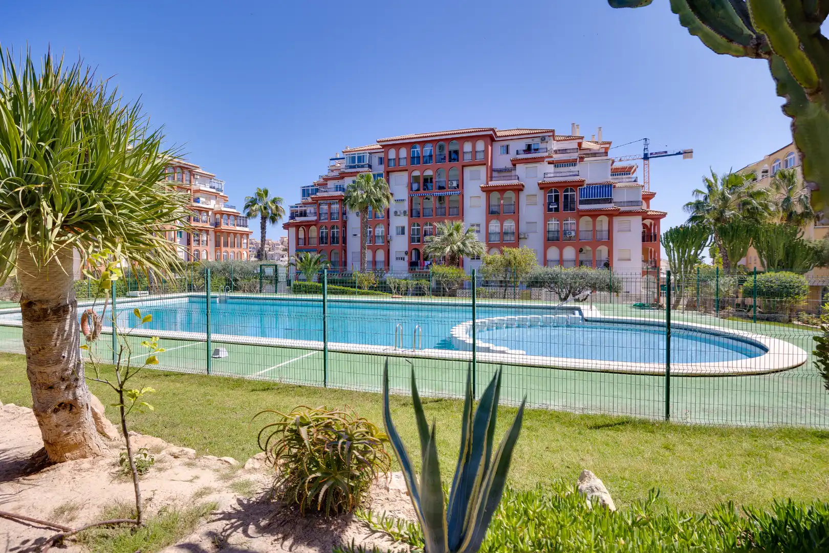 Swimming pool of Flat for sale in Torrevieja  with Air Conditioner, Terrace and Balcony