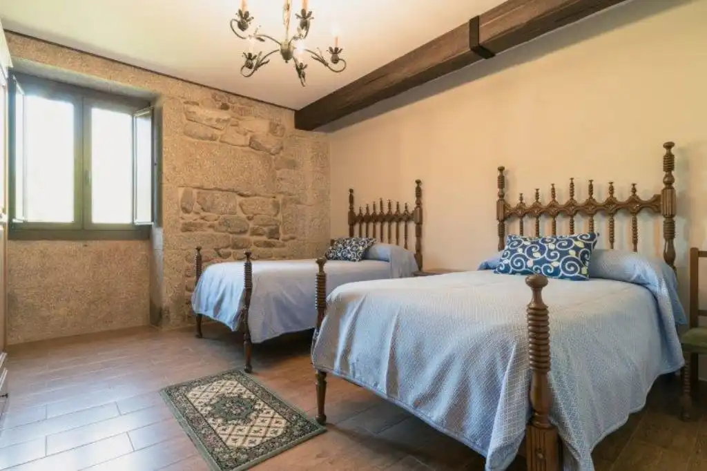 Habitación de Casa o chalet en venta en Lousame con Calefacción, Jardín privado y Parquet
