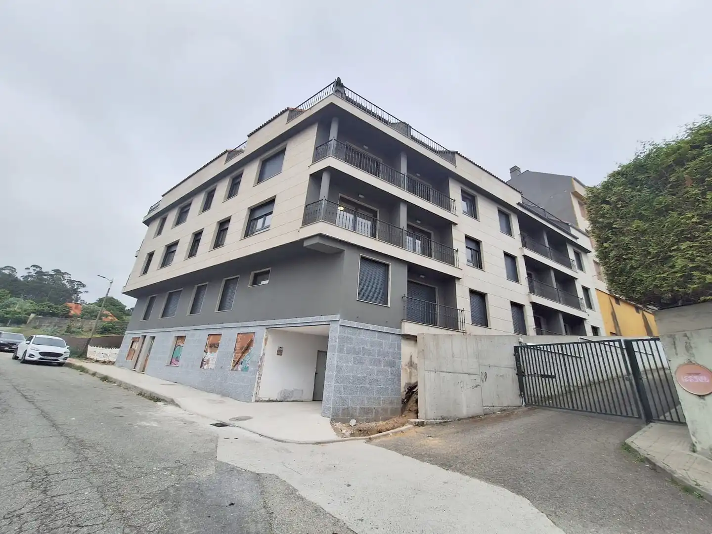 Vista exterior de Ático en venta en Ribeira con Trastero