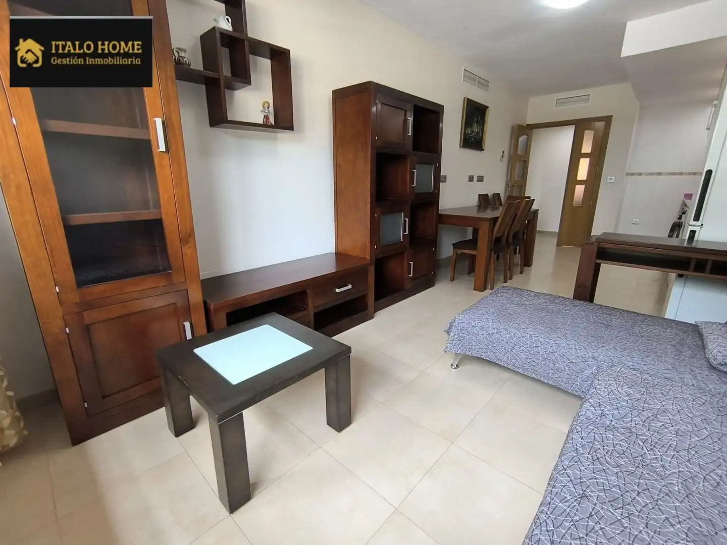 Living room of Flat for rent in  Murcia Capital  with Air Conditioner, Heating and Furnished