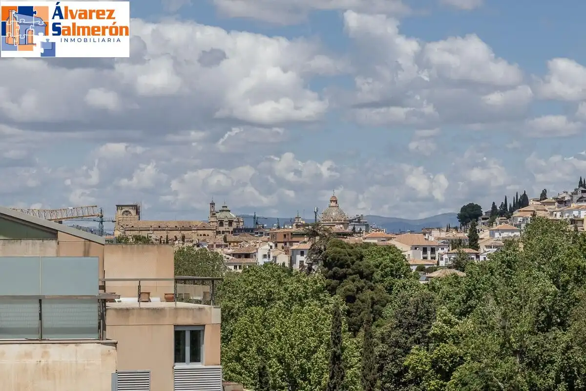 Exterior view of Houses for sale in Granada  with Air Conditioner, Terrace and Storage room