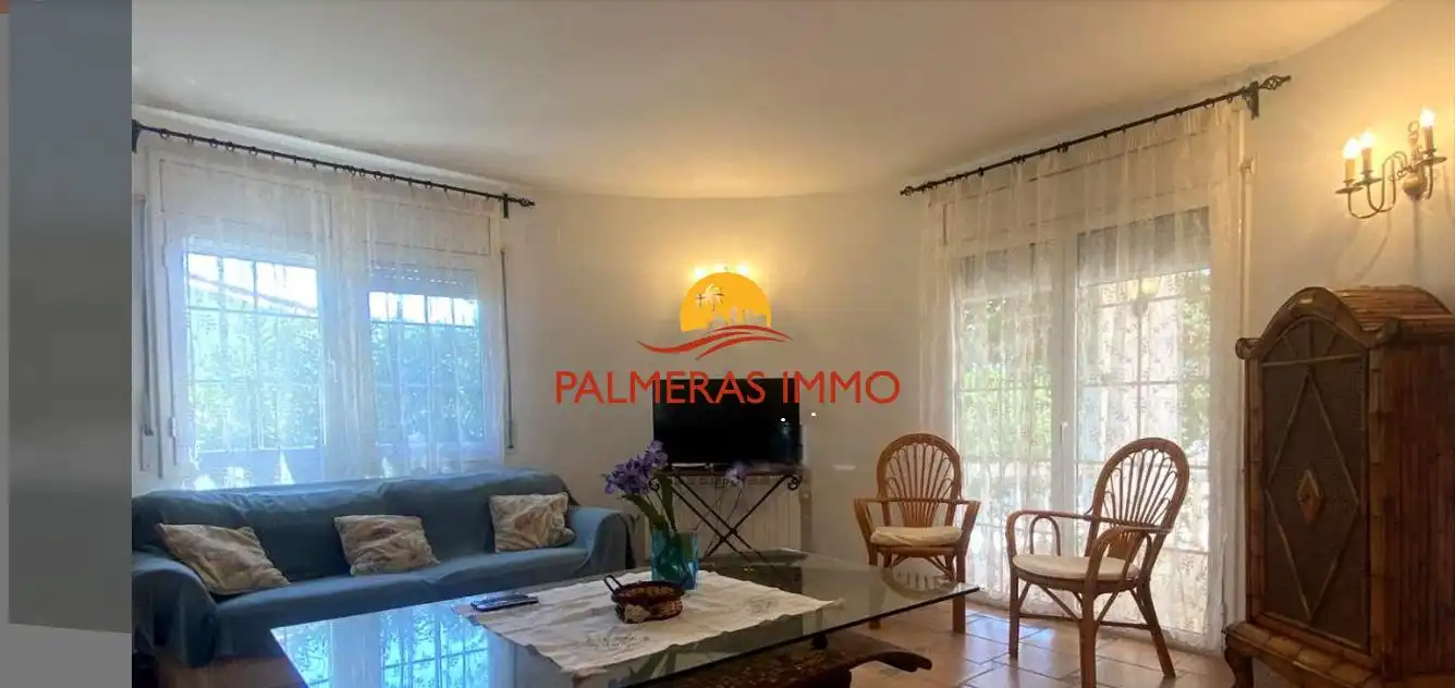 Sala de estar de Casa o chalet en venta en L'Ametlla de Mar  con Terraza y Piscina