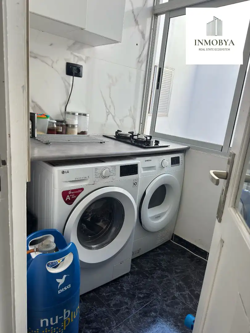 Kitchen of Flat for sale in San Cristóbal de la Laguna  with Storage room, Furnished and Balcony