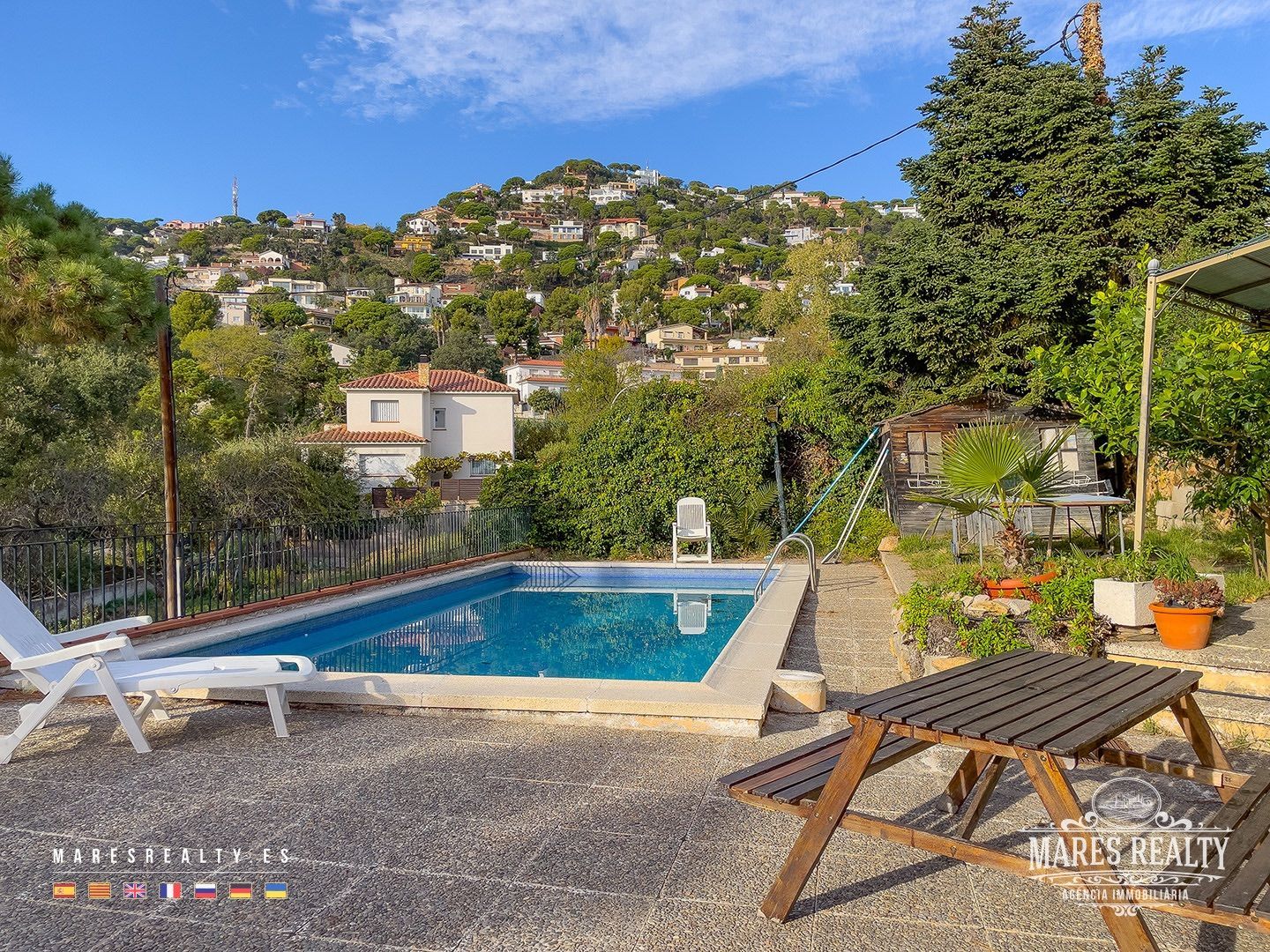 Piscina de Casa o chalet en venta en Lloret de Mar con Calefacción, Jardín privado y Trastero