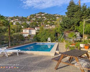 Swimming pool of House or chalet for sale in Lloret de Mar  with Heating, Private garden and Storage room