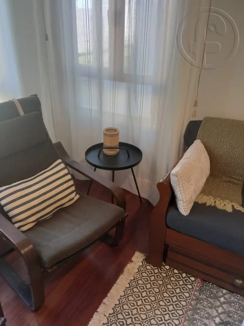 Sala de estar de Piso de alquiler en Santander con Calefacción, Amueblado y Microondas