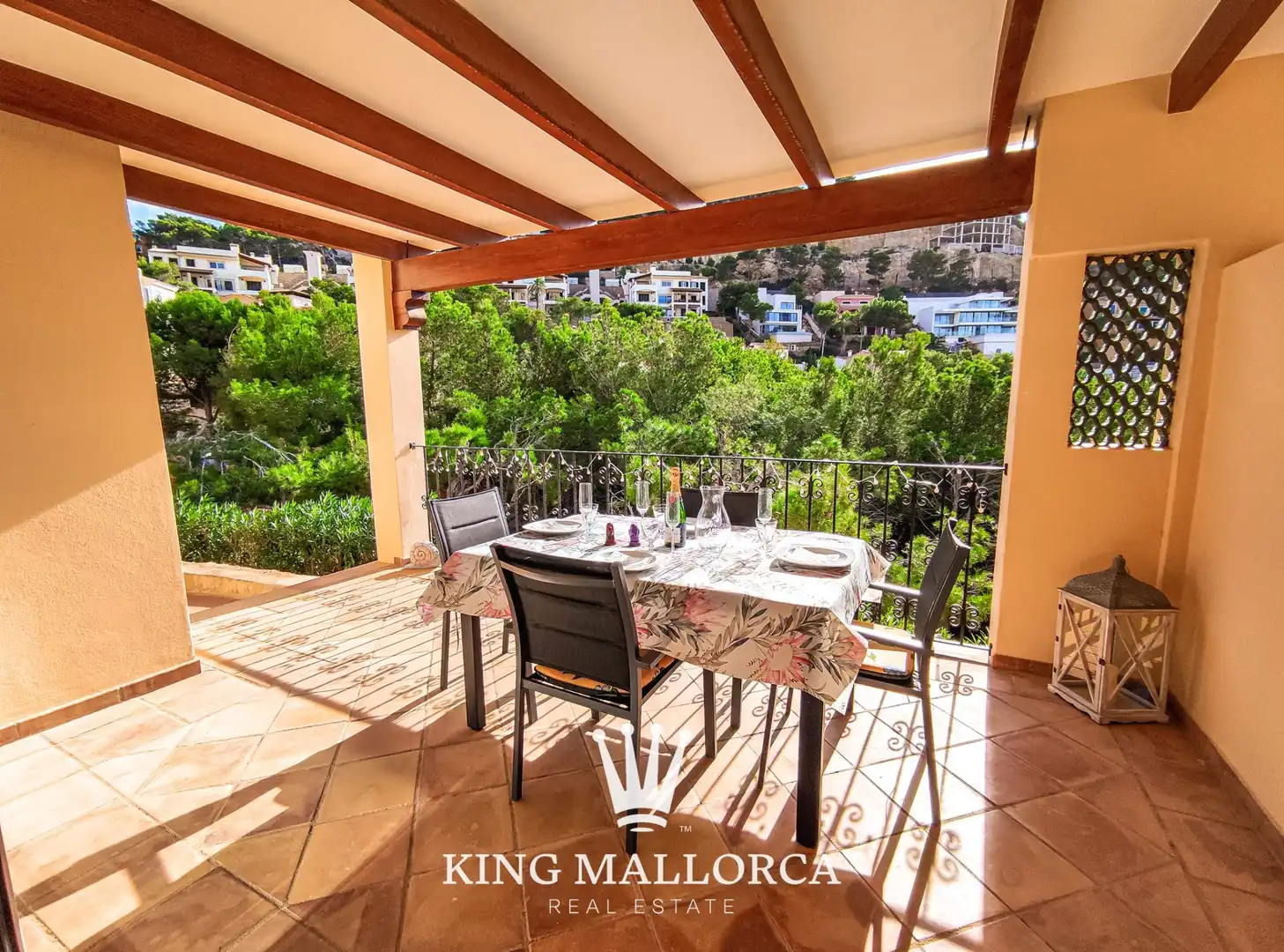 Terrasse von Wohnungen zur Miete in Andratx mit Klimaanlage, Heizung und Terrasse