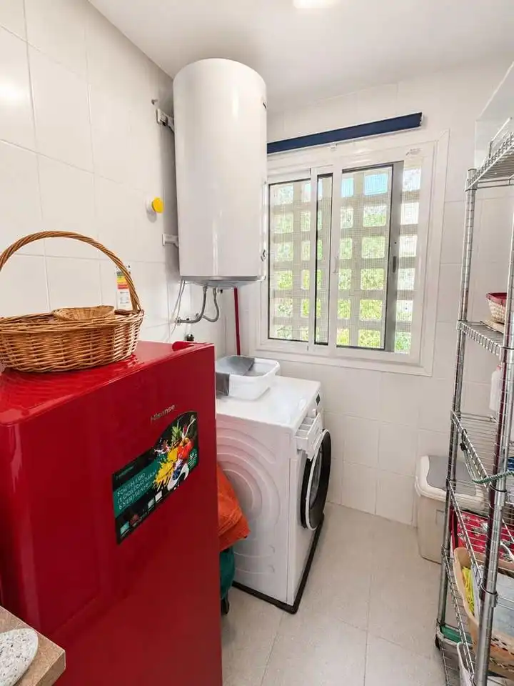 Cocina de Apartamento en venta en Manilva con Aire acondicionado, Calefacción y Terraza