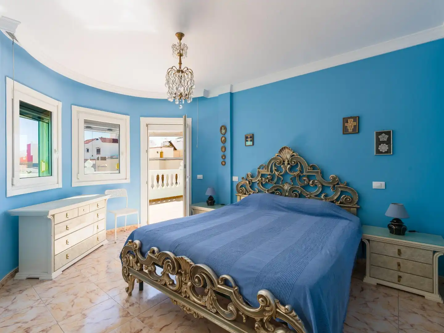Dormitori de Casa o xalet en venda en San Bartolomé de Tirajana amb Aire condicionat, Jardí privat i Terrassa