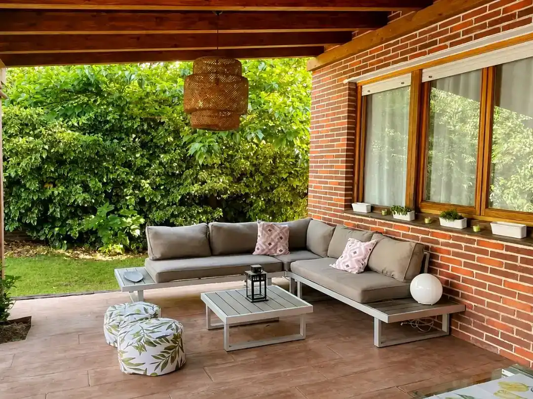 Terrassa de Casa o xalet en venda en Galapagar amb Aire condicionat i Piscina