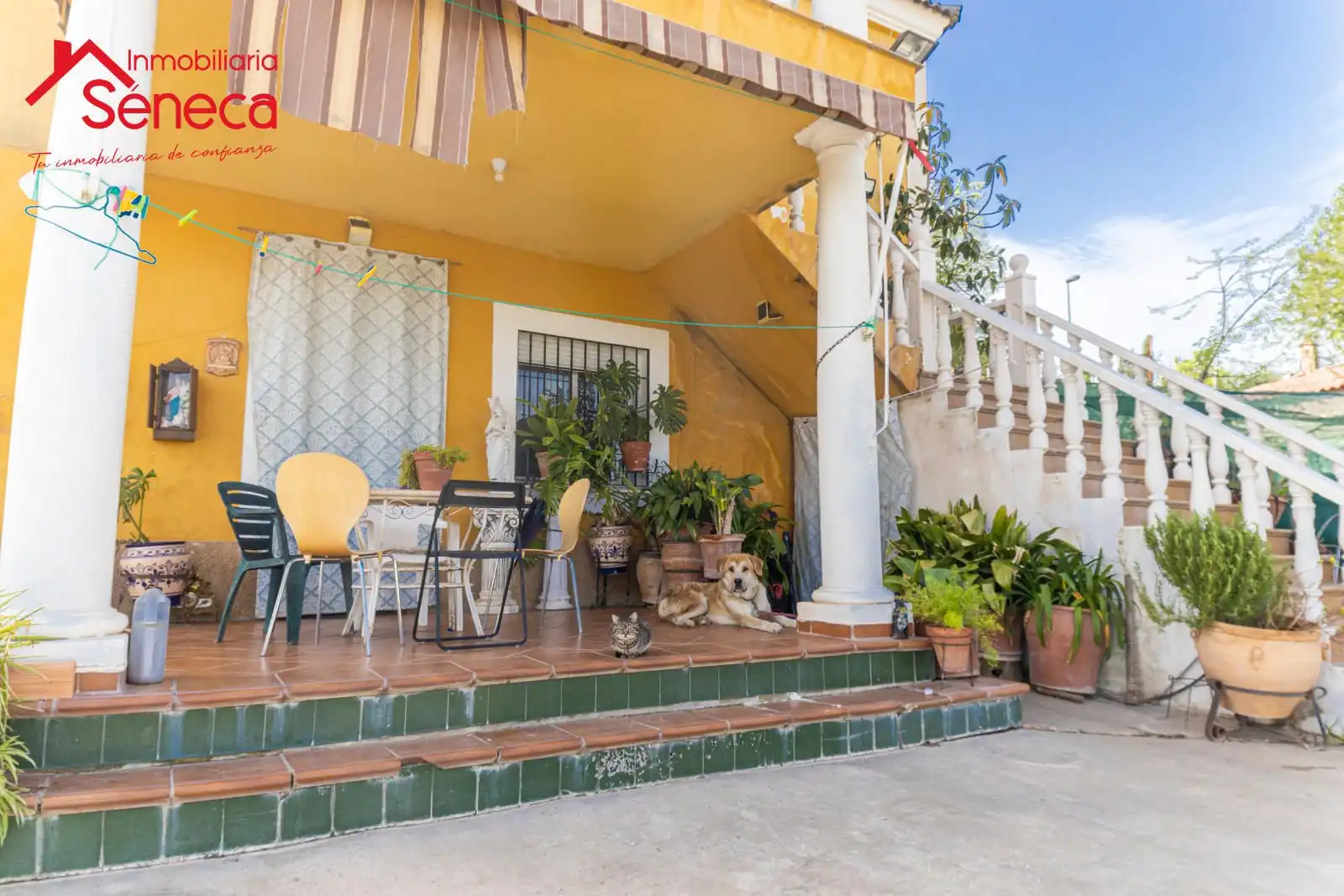 Terrasse von Haus oder Chalet zum Verkauf in Almodóvar del Río mit Klimaanlage, Heizung und Terrasse