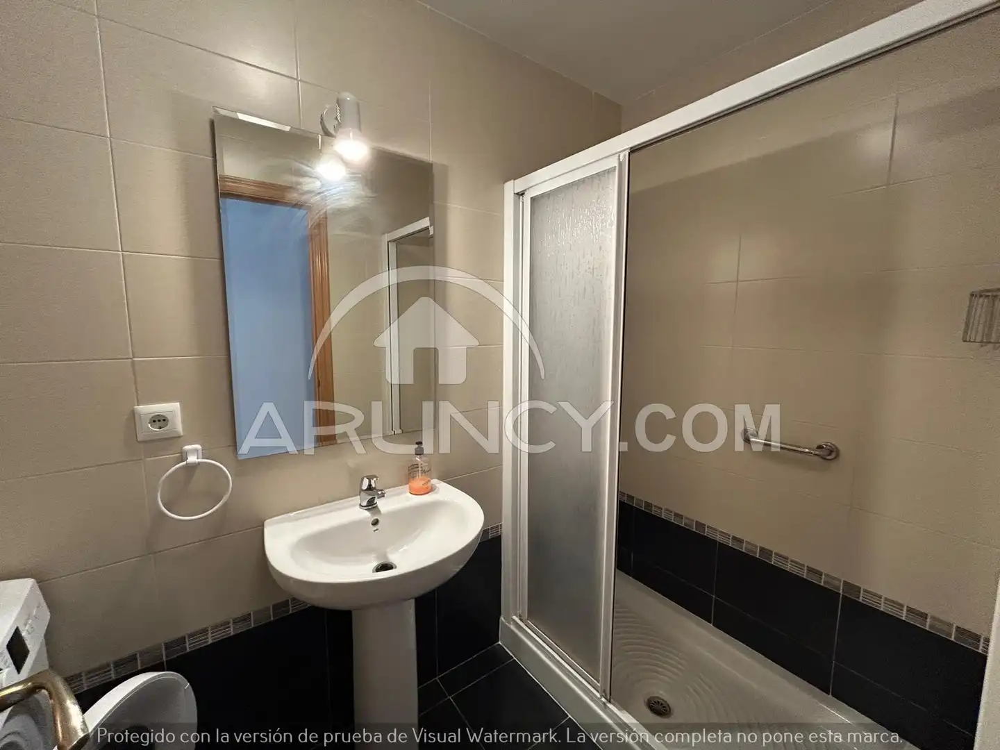 Badezimmer von Wohnung zur Miete in Alcalá de Guadaira mit Klimaanlage, Terrasse und Möbliert