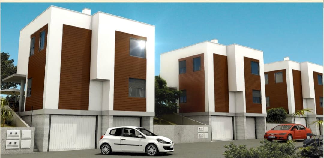 Exterior view of Single-family semi-detached for sale in Camargo  with Heating, Private garden and Terrace