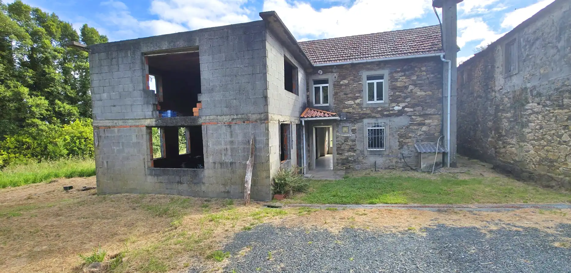 Vista exterior de Finca rústica en venda en Cerdido amb Jardí privat i Traster