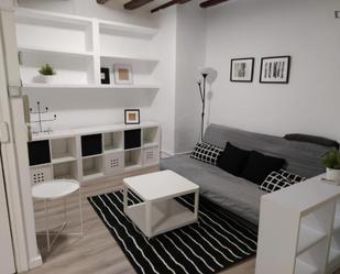 Sala d'estar de Apartament de lloguer en  Barcelona Capital amb Aire condicionat