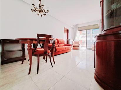 Living room of Flat for sale in  Barcelona Capital  with Heating, Terrace and Furnished