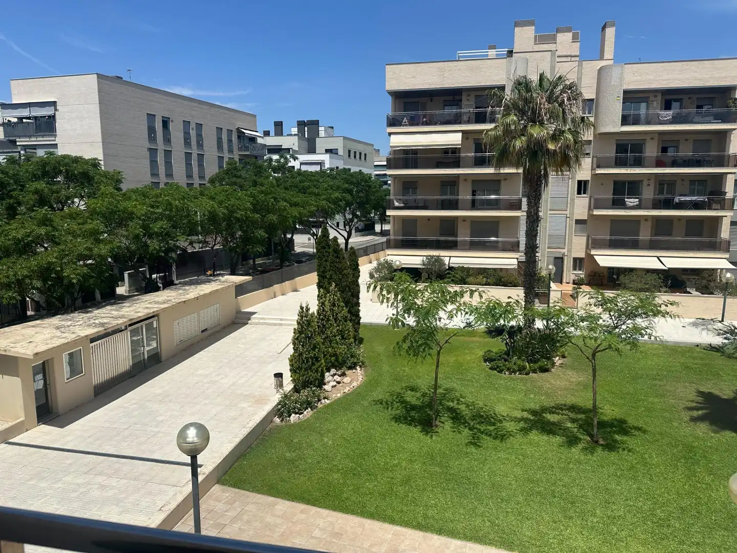 Vista exterior de Piso en venta en Calafell con Aire acondicionado, Calefacción y Jardín privado