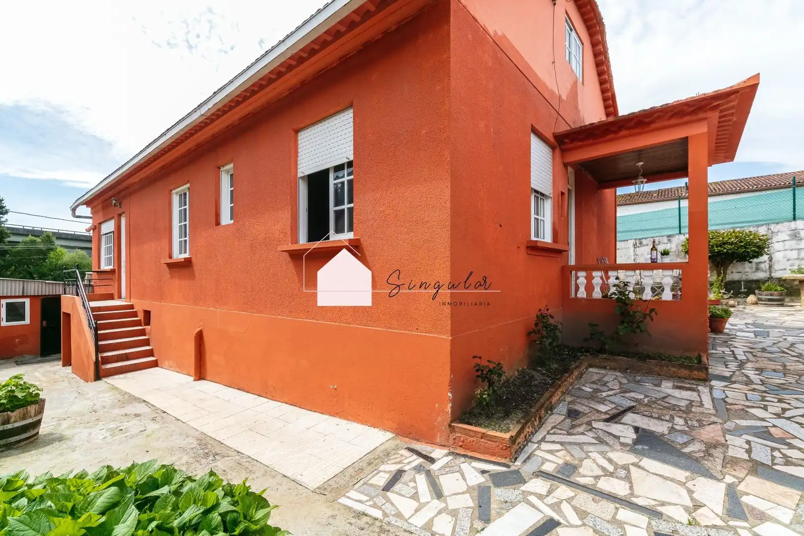 Vista exterior de Casa o chalet en venta en Vigo  con Calefacción, Jardín privado y Trastero