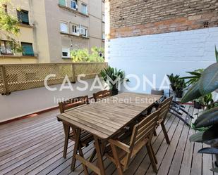 Terrace of House or chalet to rent in  Barcelona Capital  with Air Conditioner, Terrace and Furnished