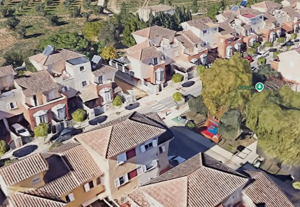 Exterior view of Detached homes for sale in Castilleja de la Cuesta  with Air Conditioner and Terrace