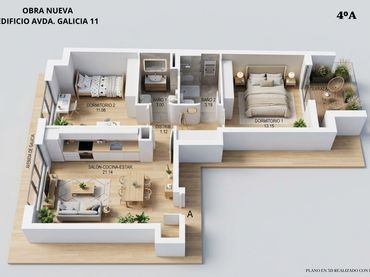 Wohnung mit Aufzug zum Verkauf in Gijón - Avenida de Galicia