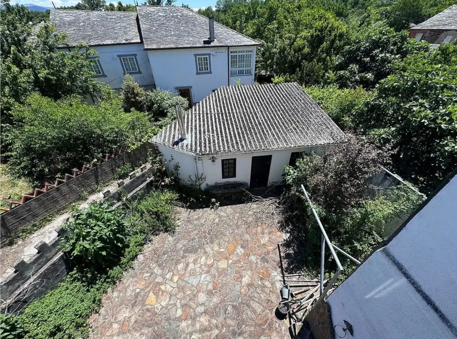 Vista exterior de Casa o xalet en venda en Bóveda amb Calefacció, Jardí privat i Moblat