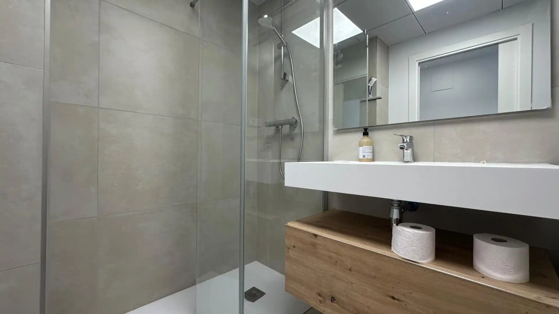 Baño de Apartamento de alquiler en Villajoyosa / La Vila Joiosa con Aire acondicionado, Terraza y Amueblado