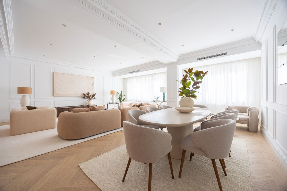 Living room of Apartment for sale in  Madrid Capital  with Air Conditioner, Heating and Storage room