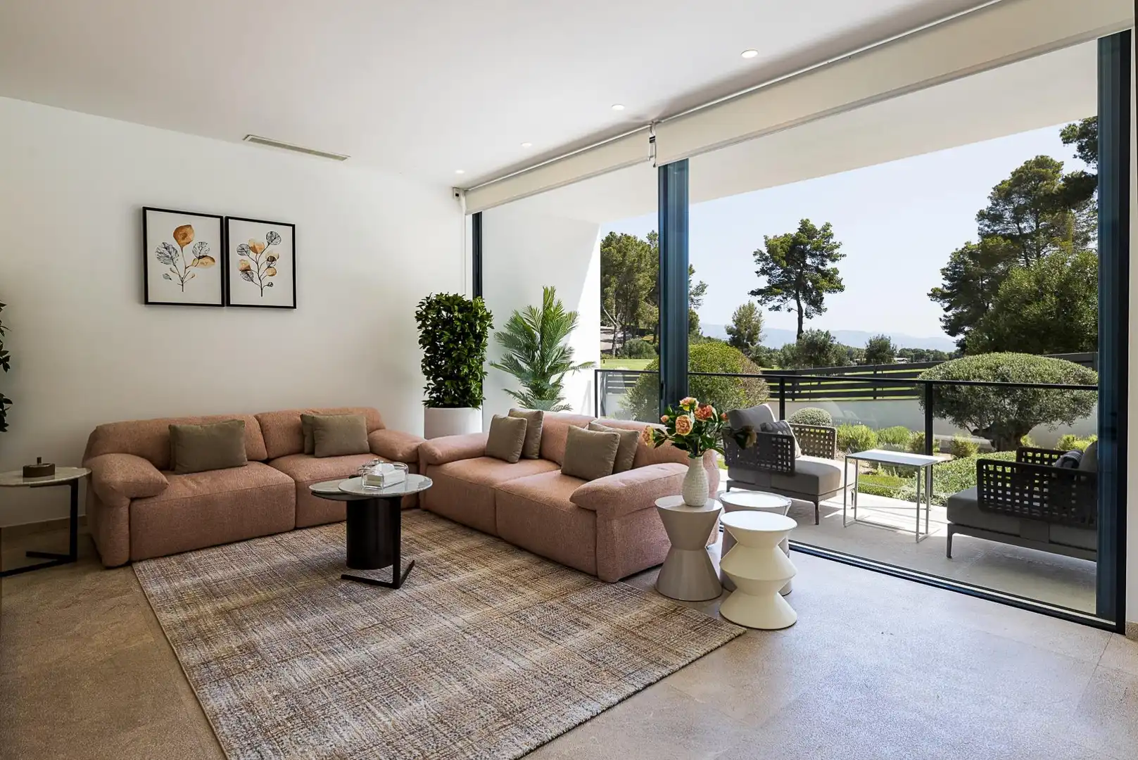 Sala d'estar de Casa o xalet en venda en  Palma de Mallorca amb Aire condicionat, Calefacció i Jardí privat