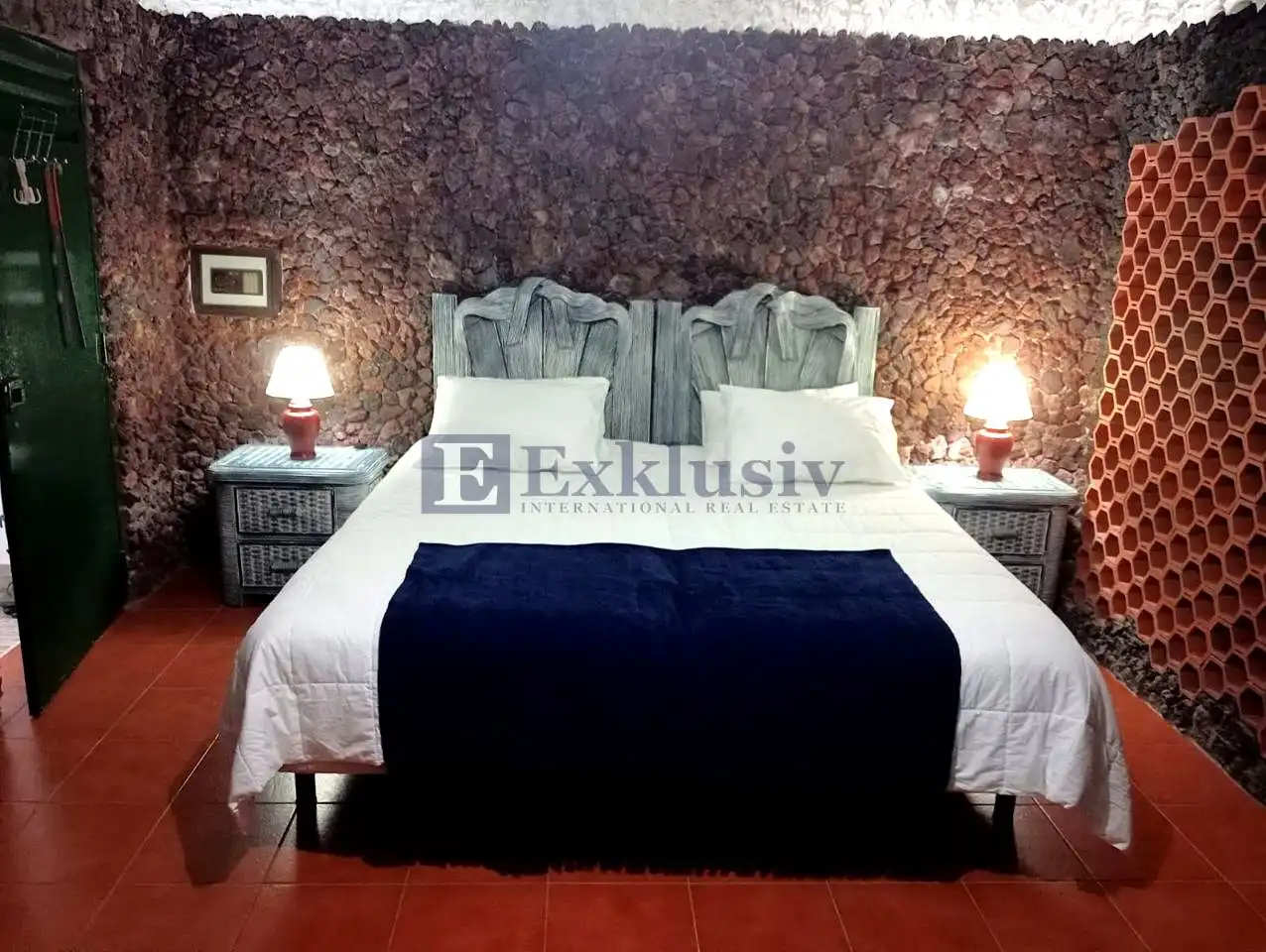 Schlafzimmer von Erdgeschoss zur Miete in Arafo mit Klimaanlage, Terrasse und Möbliert