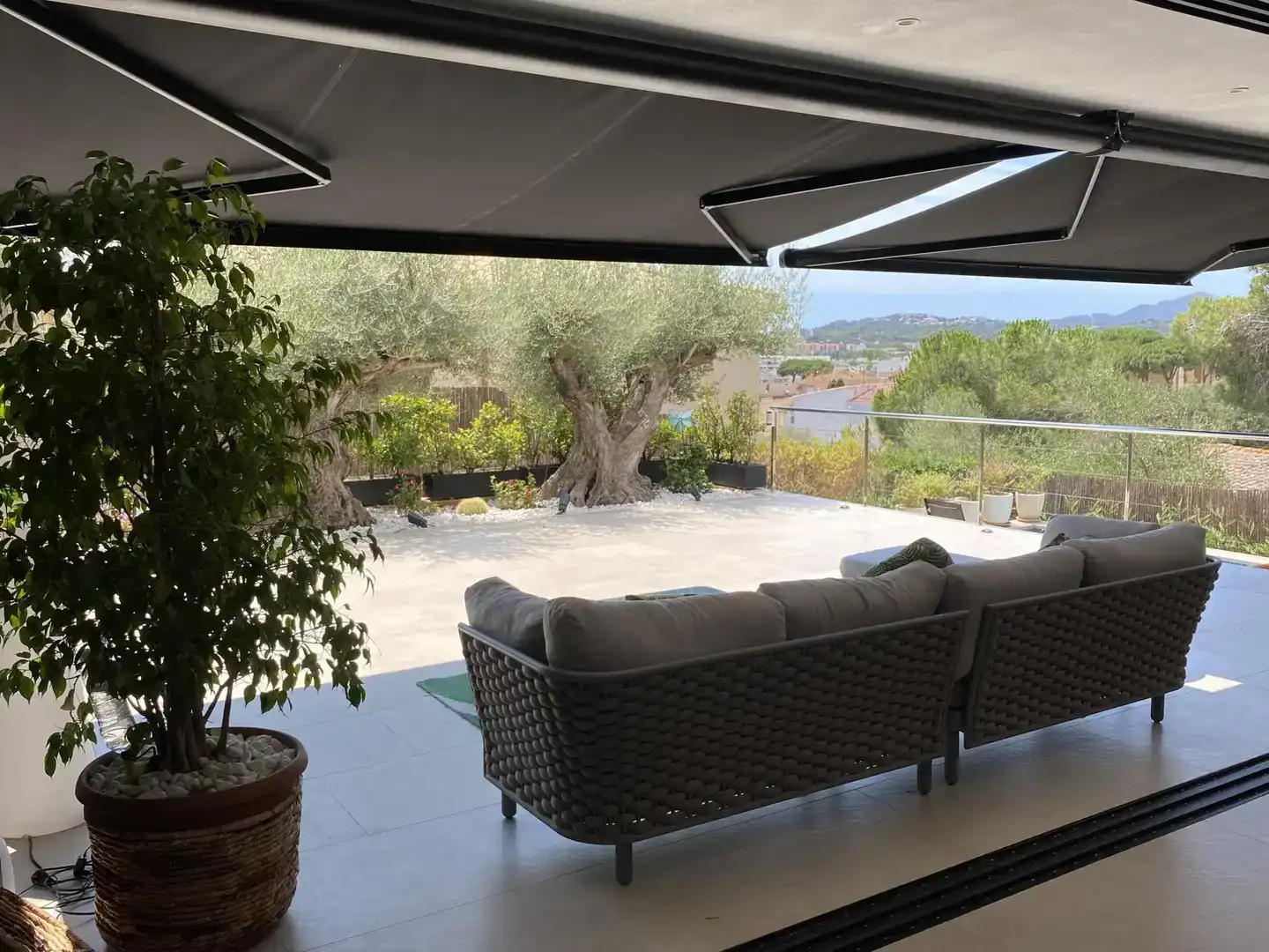 Terraza de Casa o chalet de alquiler en Castell d'Aro, Platja d'Aro i s'Agaró con Aire acondicionado, Jardín privado y Parquet