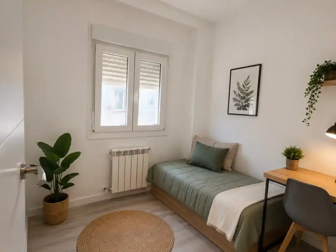 Schlafzimmer von Wohnung zum Verkauf in  Zaragoza Capital mit Balkon