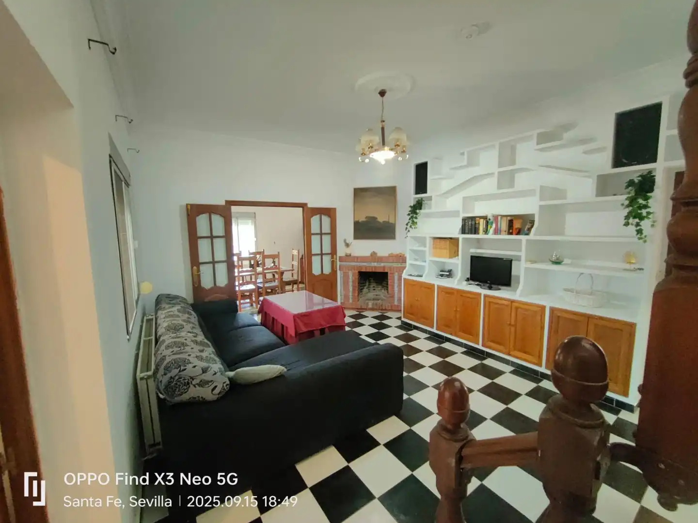 Sala d'estar de Casa o xalet en venda en El Viso del Alcor amb Aire condicionat, Jardí privat i Piscina