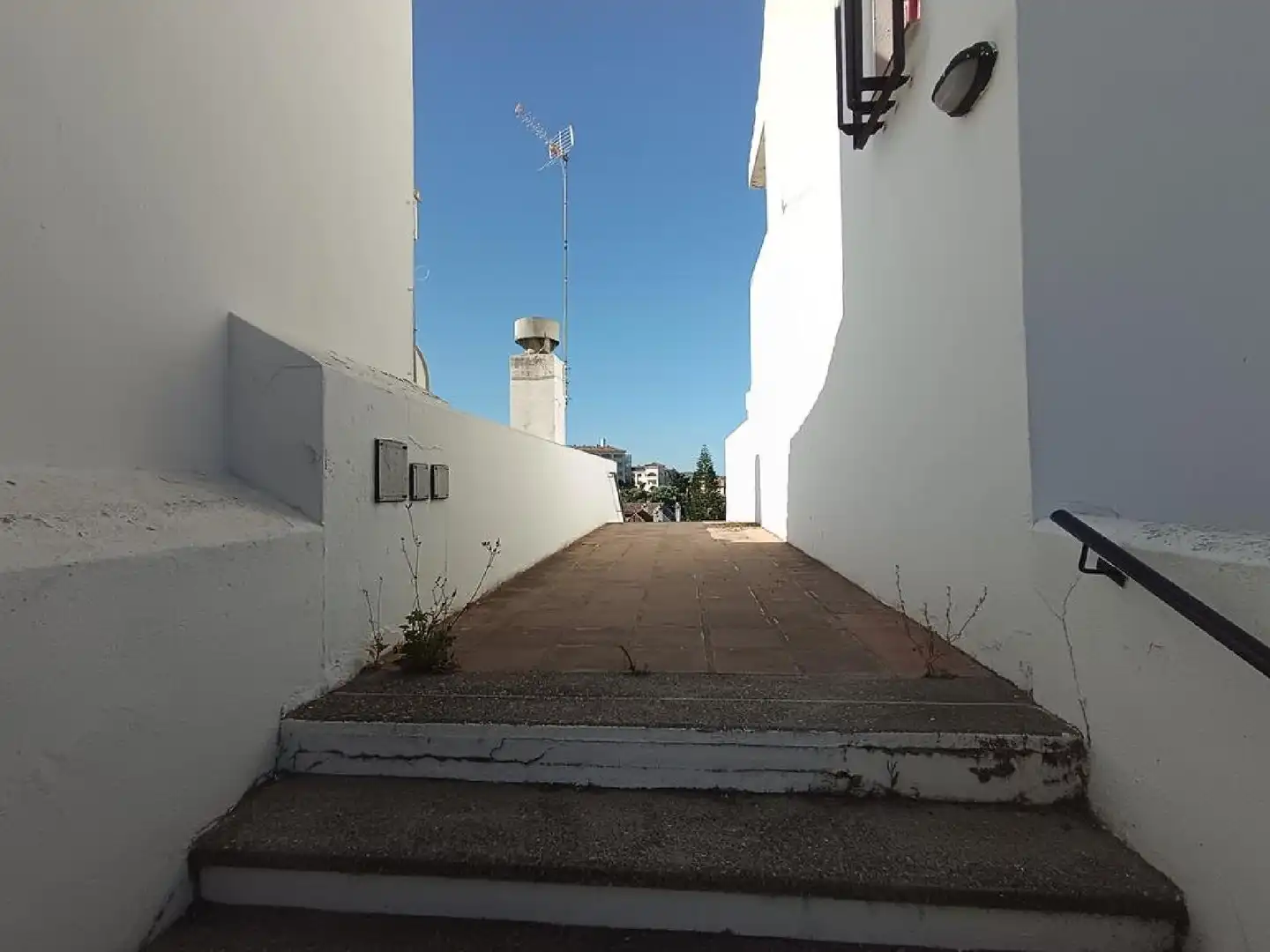 Vista exterior de Piso en venta en Mijas