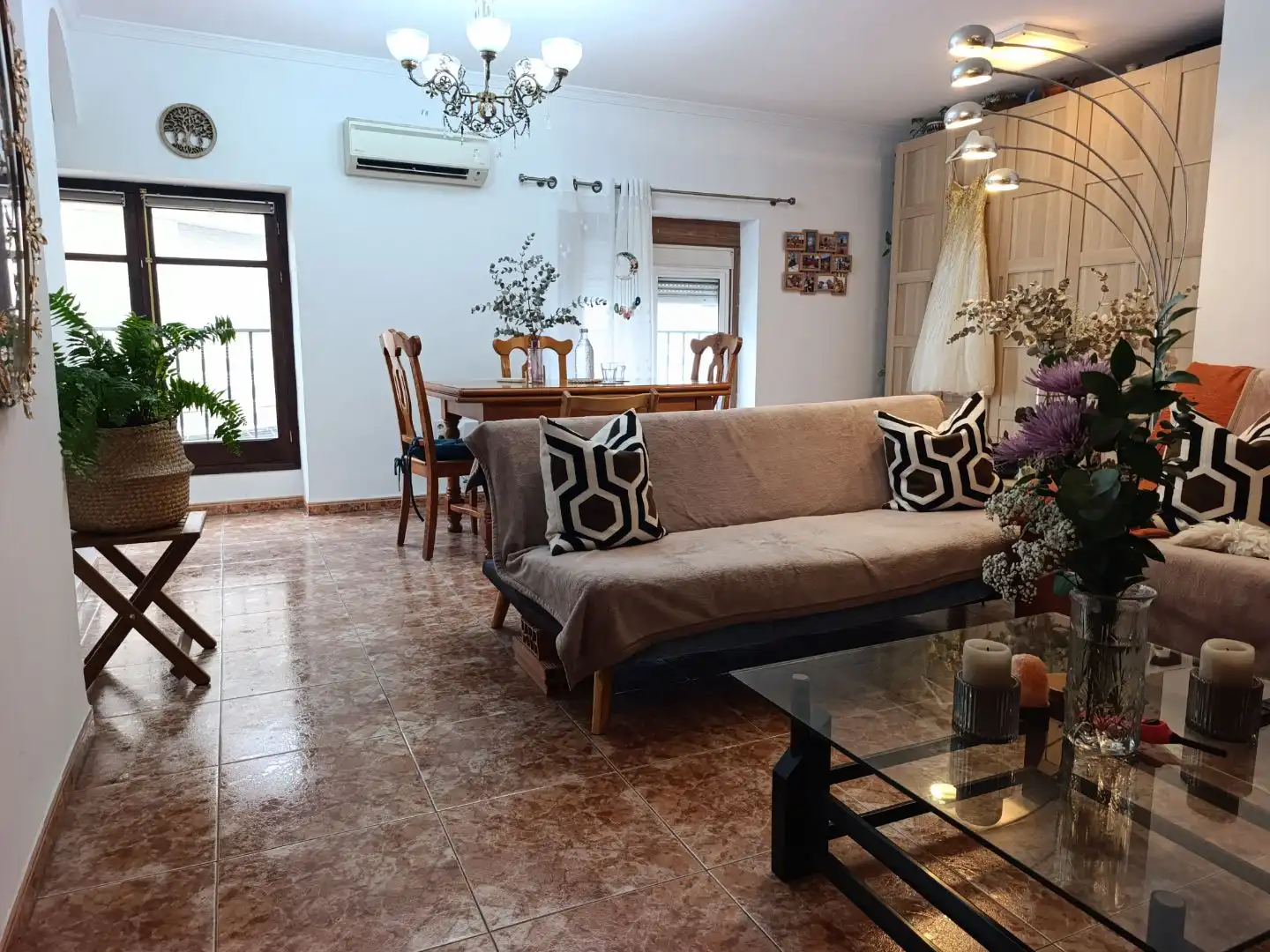 Sala de estar de Casa o chalet en venta en Oliva con Aire acondicionado, Terraza y Balcón