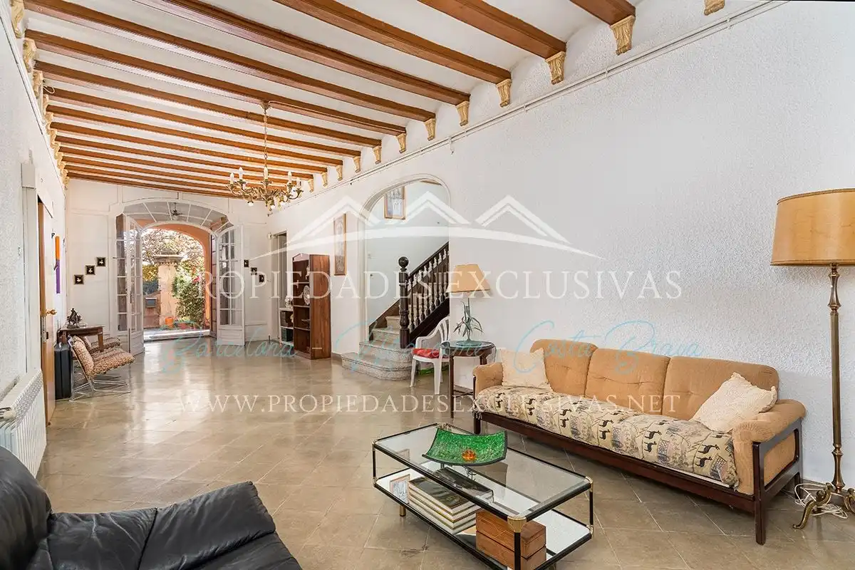Wohnzimmer von Country house zum Verkauf in Teià mit Heizung, Privatgarten und Terrasse