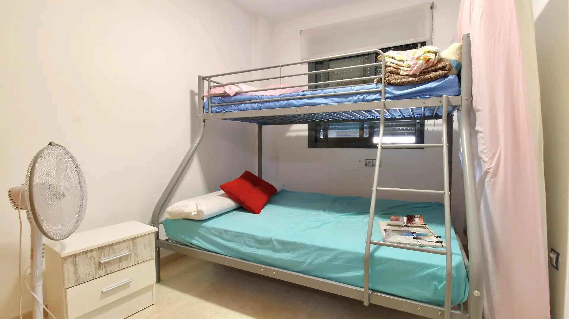 Bedroom of Flat for sale in Vícar  with Air Conditioner, Private garden and Terrace