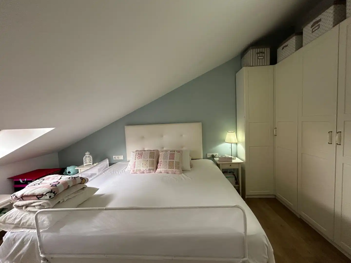 Bedroom of Attic for sale in Mataró  with Air Conditioner, Heating and Parquet flooring