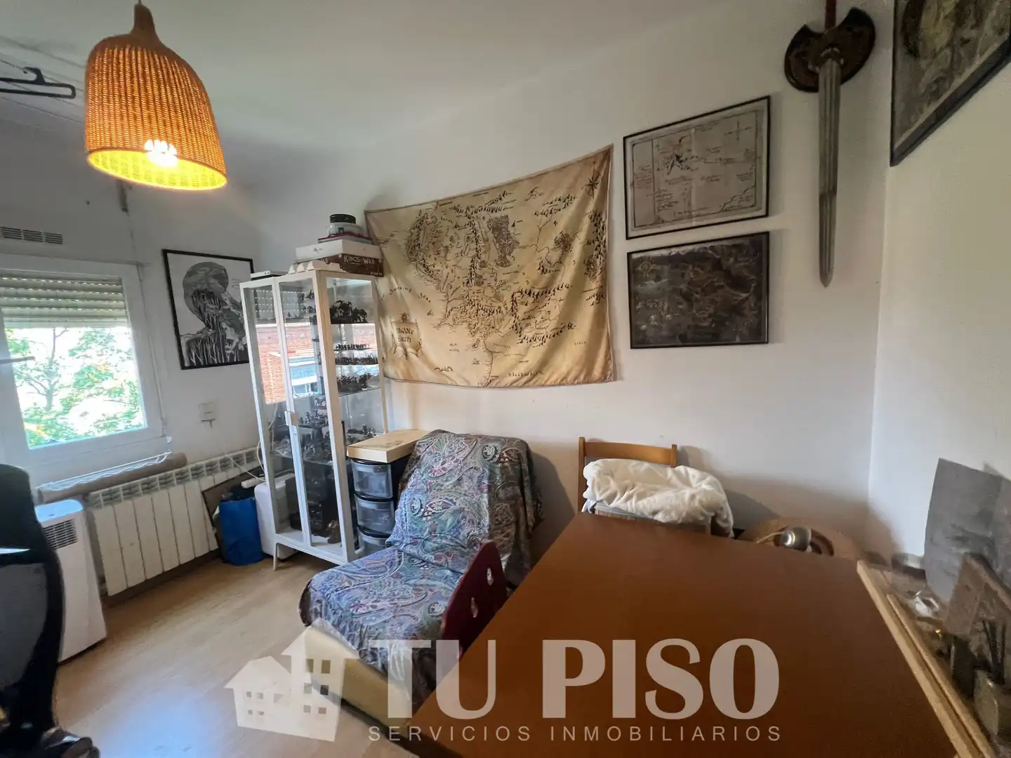 Sala de estar de Piso en venta en Madrid con Calefacción, Terraza y Amueblado